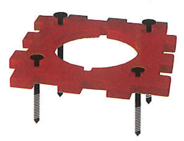 Pannello di fissaggio del gioco al terreno con lunghe viti